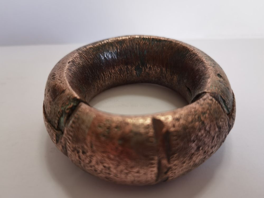 BRACELETS EN BRONZE ORIGINE AFRIQUE DE L'OUEST 