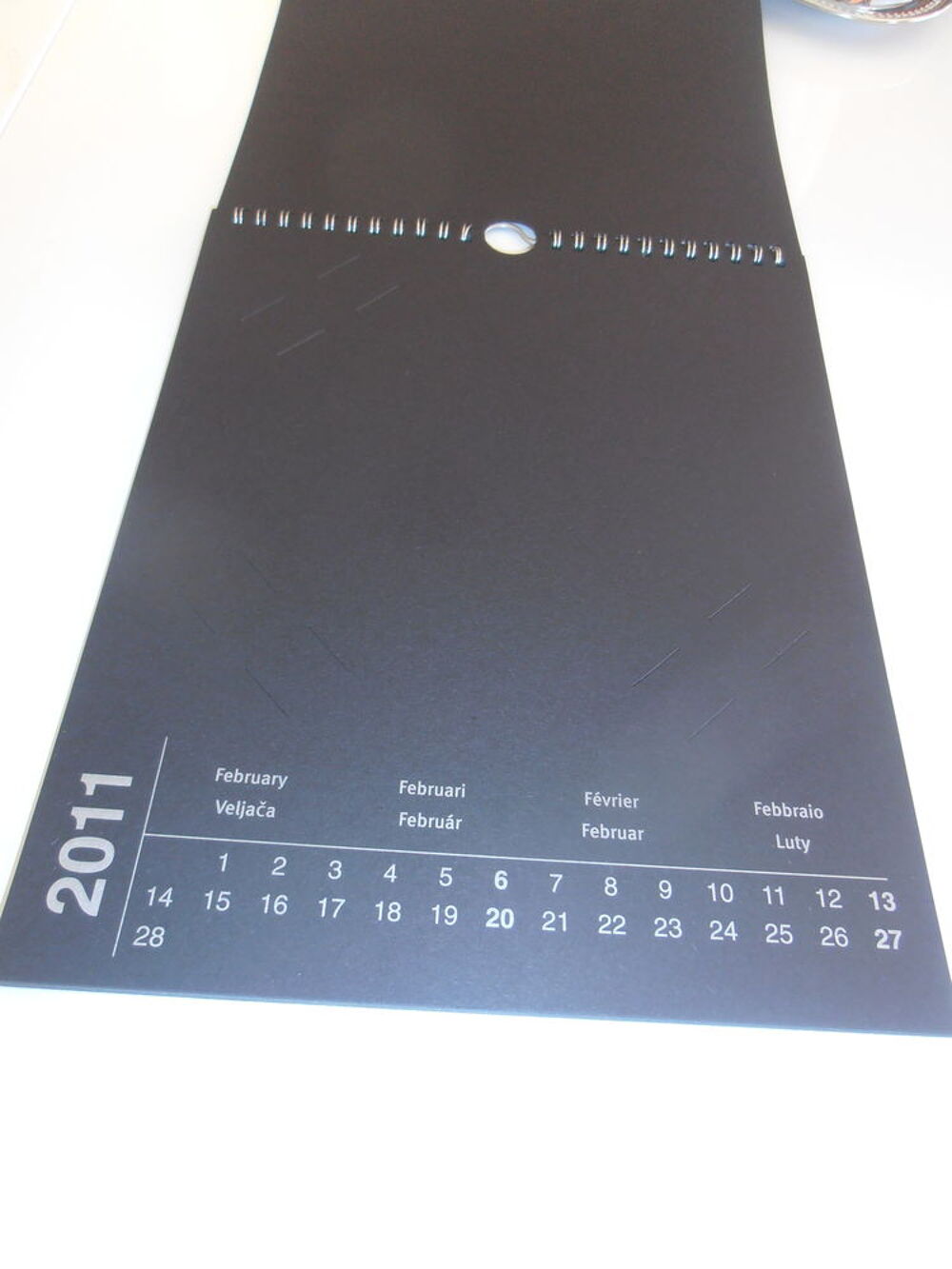 Calendrier noir personnalisable (45) Décoration