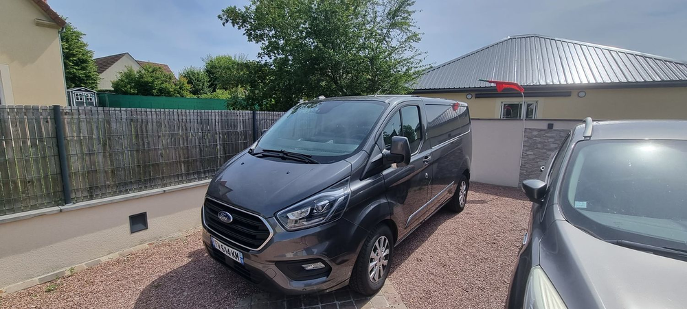 Transit Custom TRANSIT CUSTOM FOURGON 280 L1H1 2.0 ECOBLUE 130 BVA LIMITED 2020 occasion 28190 Fontaine-la-Guyon
