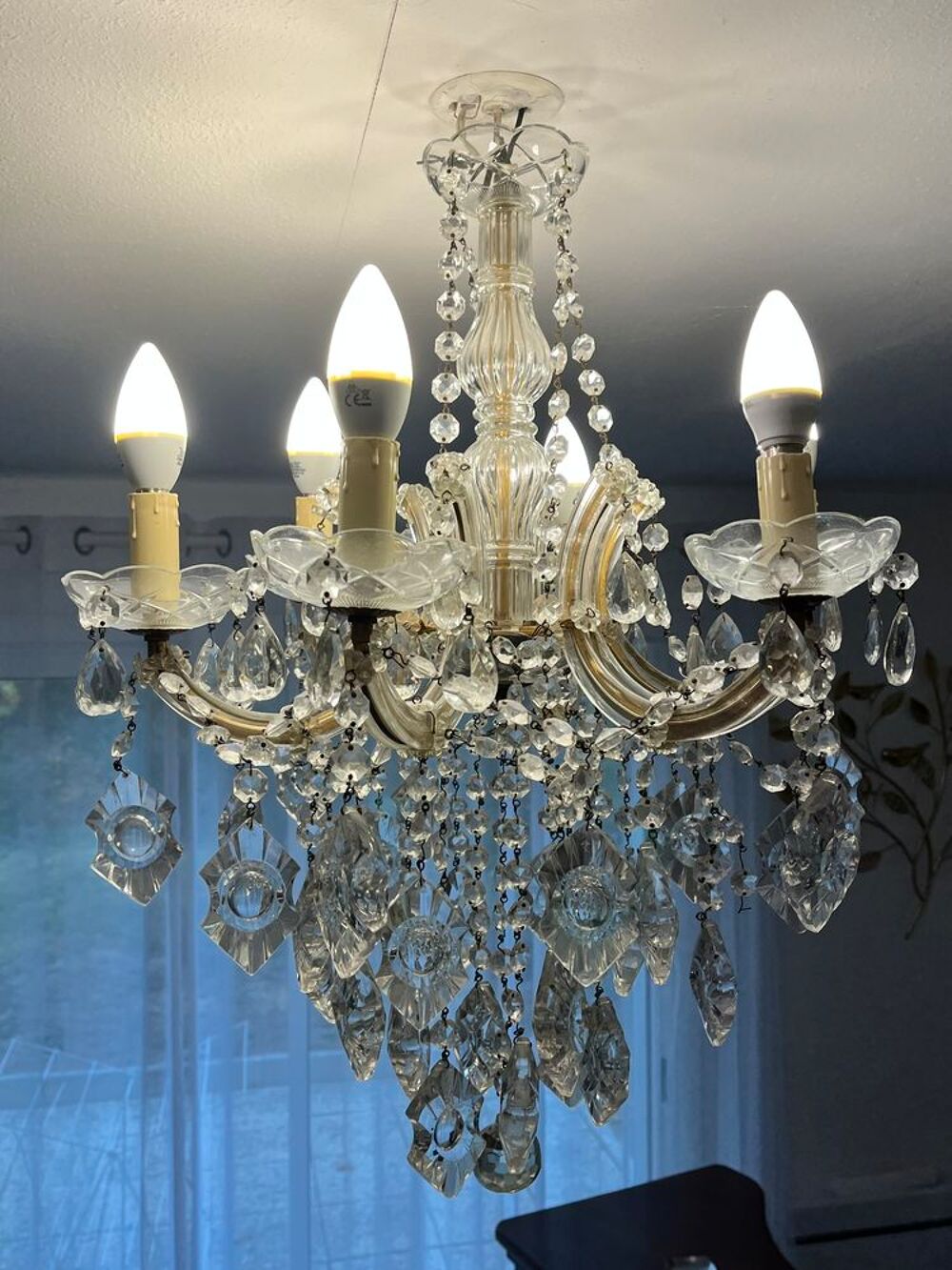 LUSTRE CRISTAL Décoration