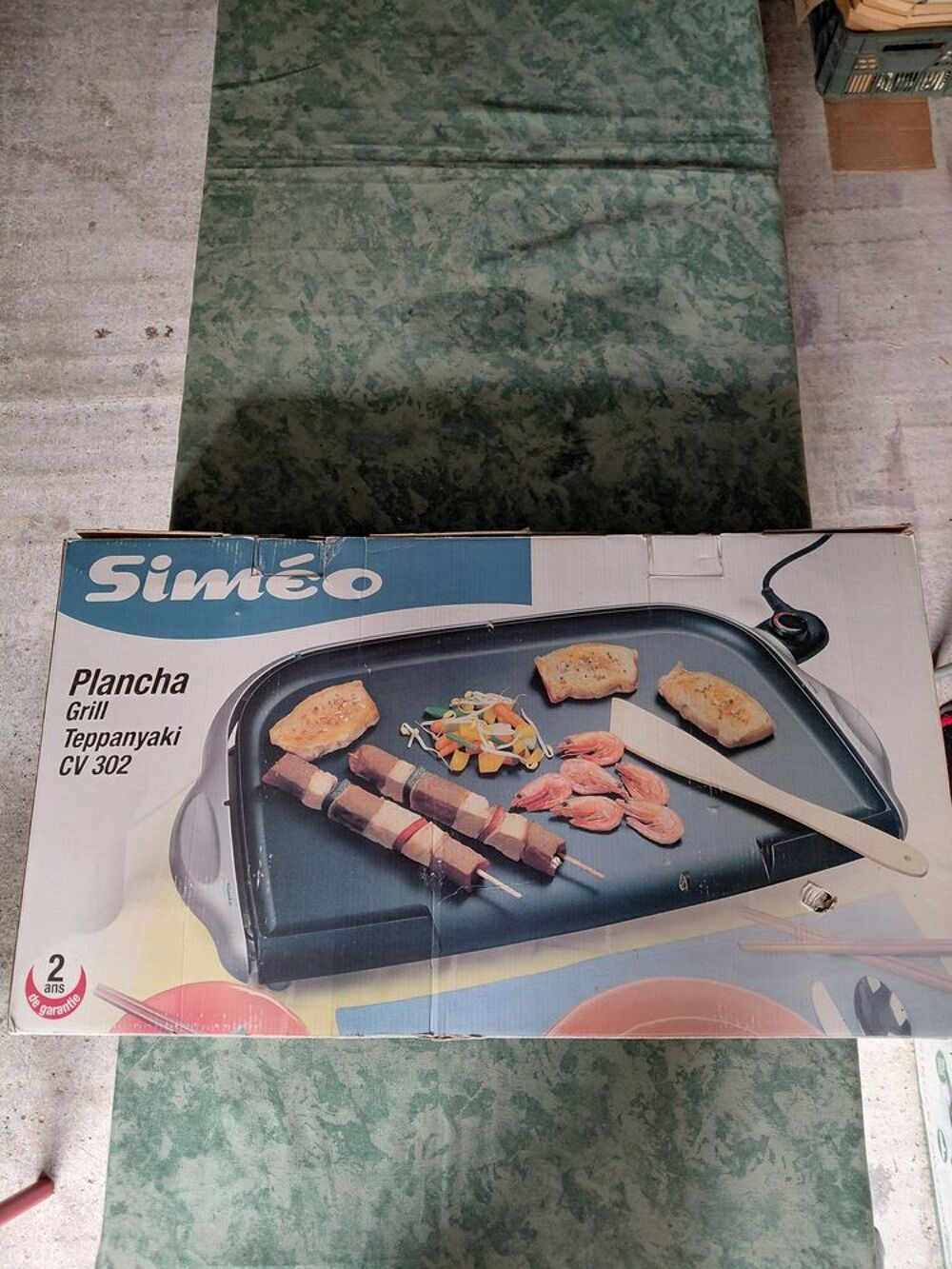 Plancha electrique, neuve. Cuisine