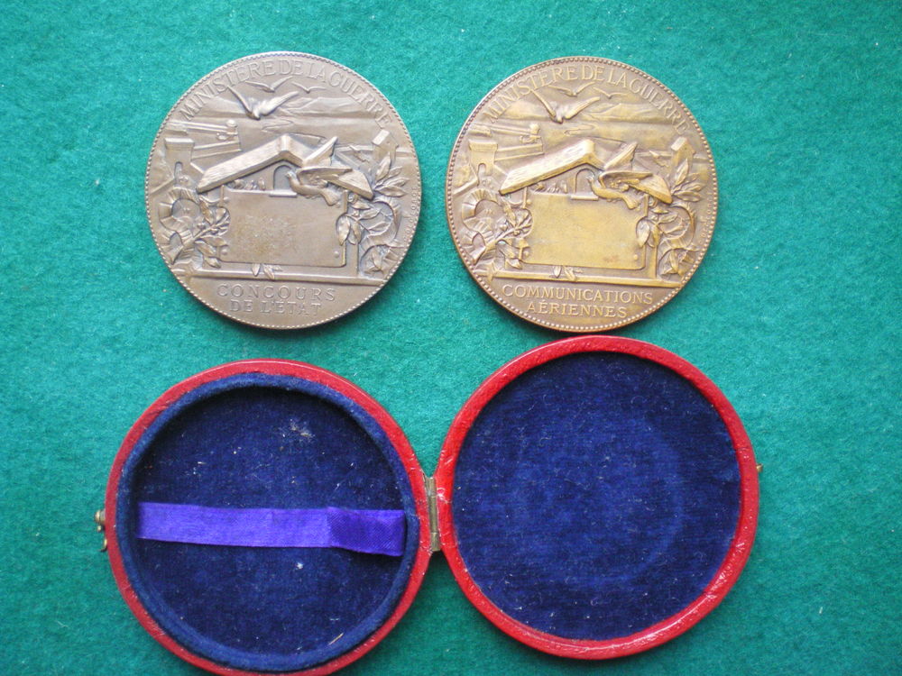 M&eacute;dailles du Minist&egrave;re de la Guerre 1870-1871. 