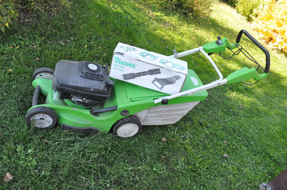 tondeuse gazon tract&eacute;e avec embrayage lame Jardin