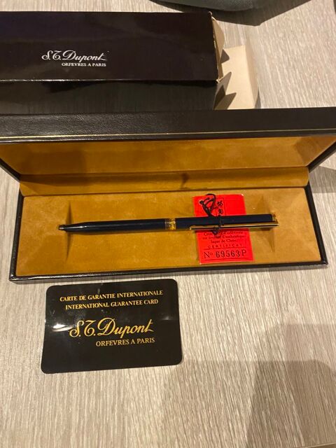 Stylo bille certifié ST DUPONT  215 Cloyes-les-Trois-Rivières (28)
