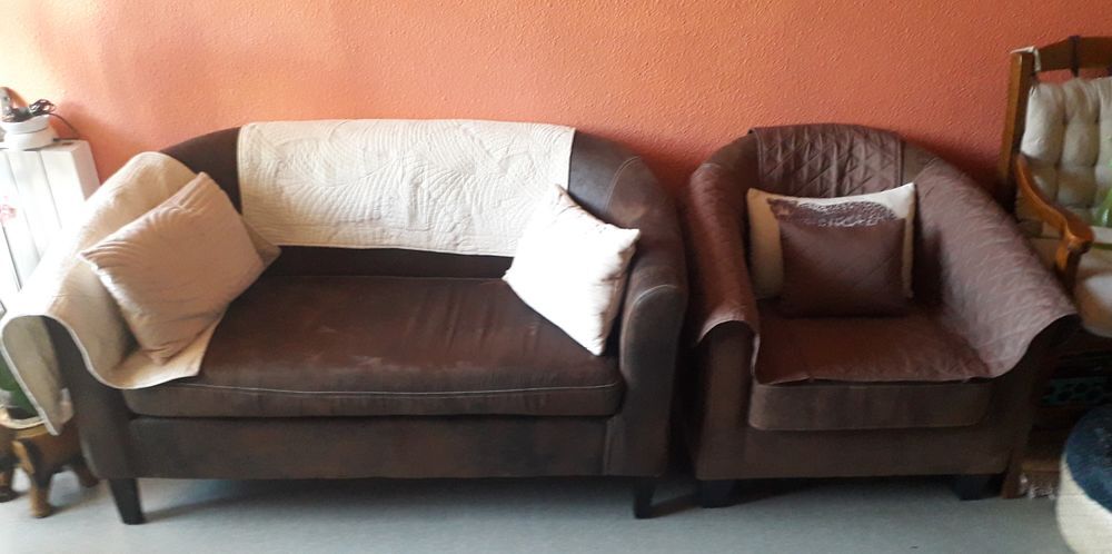 VD CANAP&Eacute; BANQUETTE VINTAGE DEUX PLACES Meubles