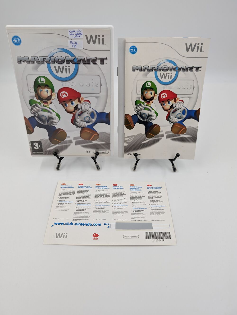 Jeu Nintendo Wii Mario Kart Wii complet + VIP OK (boite FR) Consoles et jeux vidéos