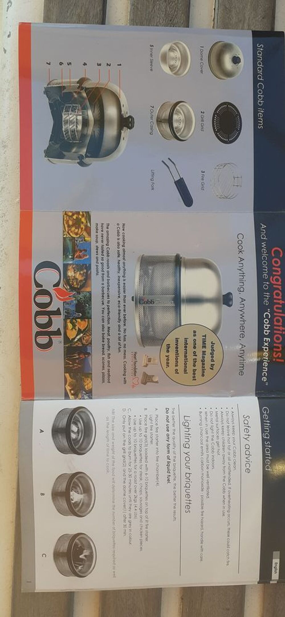 Griil,four: Cobb Jardin