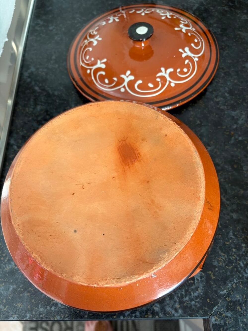 Marmite c&eacute;ramique portugaise en tbe Cuisine