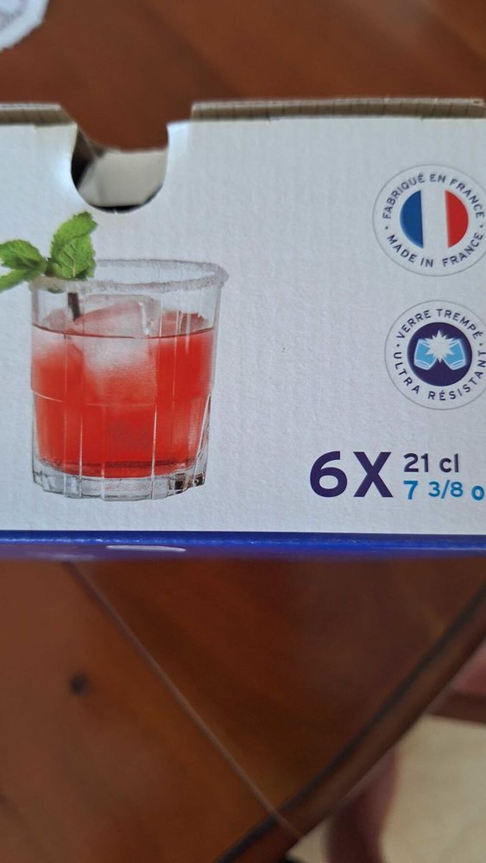 verre &agrave; eau Bricolage