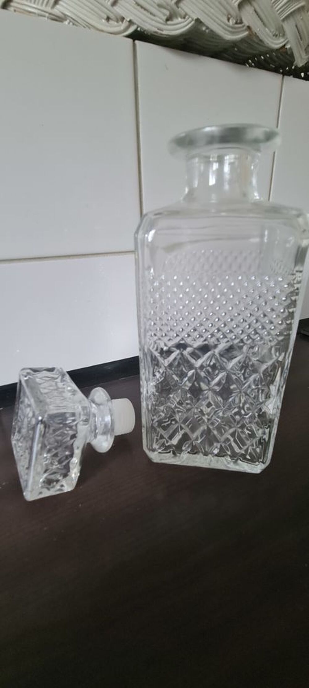 Carafe &agrave; whisky D�coration