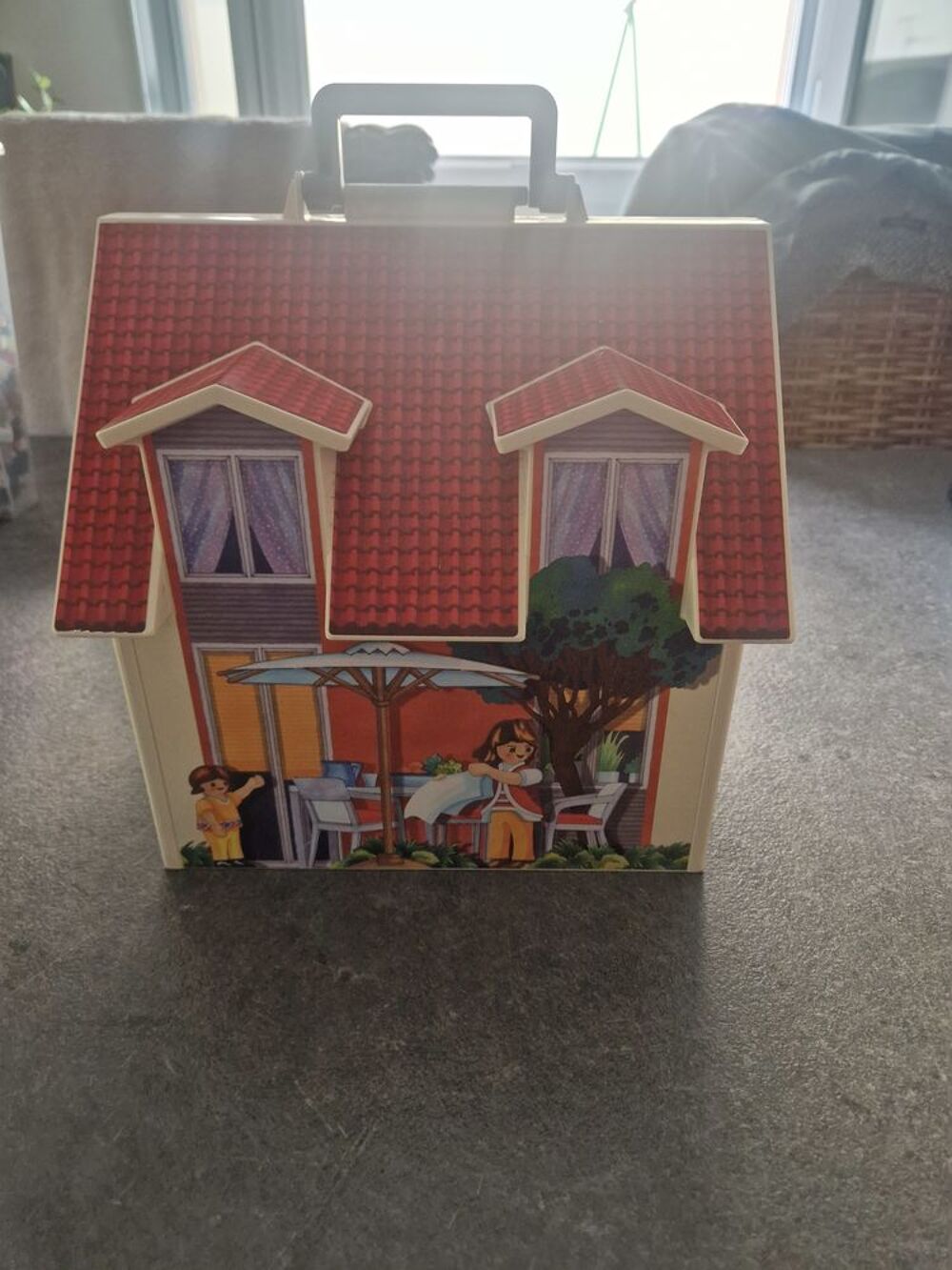 Maison Playmobil portable avec poign&eacute;e Jeux / jouets