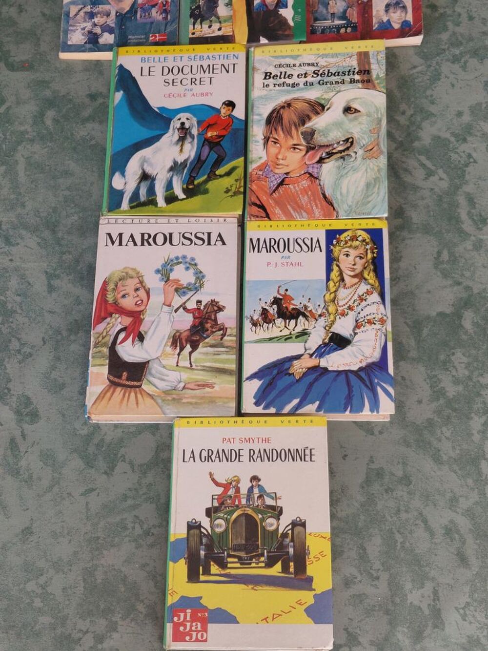 Minis- albums : bibliotheque verte et rose, en exelkent etat Livres et BD
