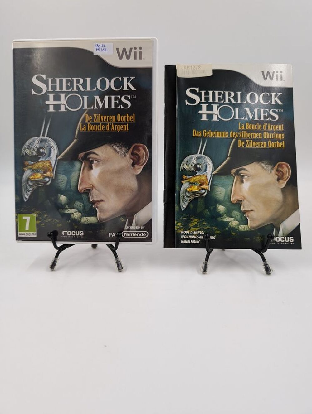 Jeu Nintendo Wii Sherlock Holmes La Boucle d'Argent complet Consoles et jeux vidéos