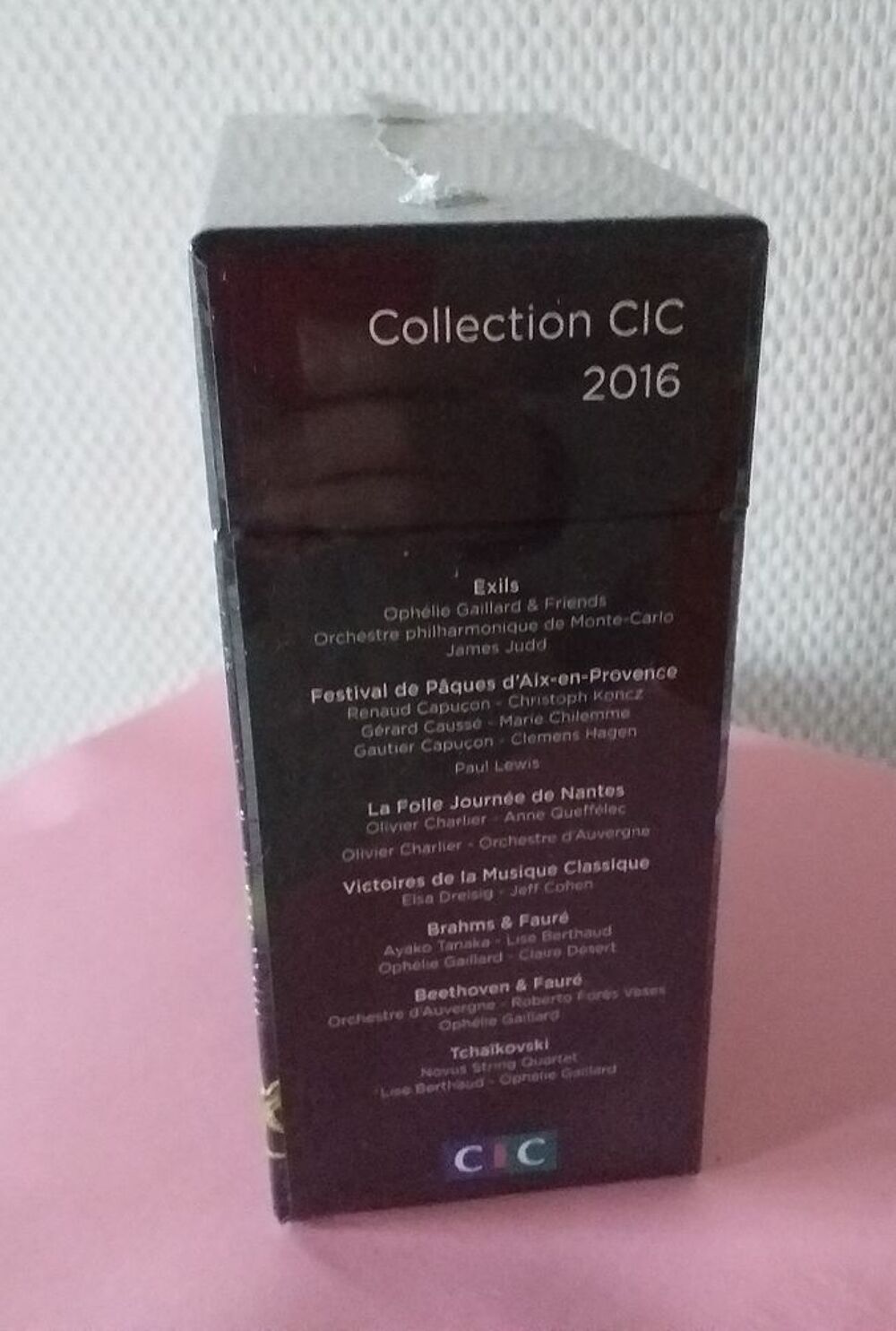 coffret CD Musique classique - collection CIC 2016, neuf et emball&eacute; CD et vinyles