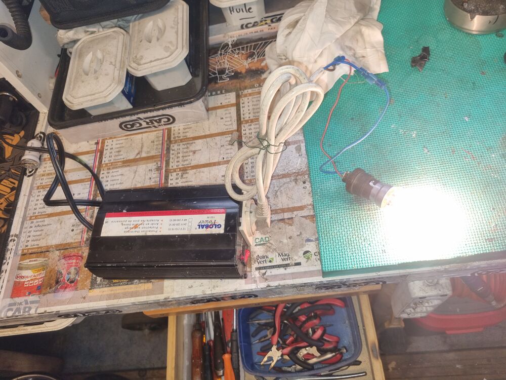 Vide garage Bricolage