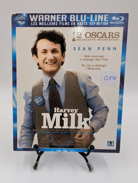   Film Blu-ray Disc Harvey Milk en boite  