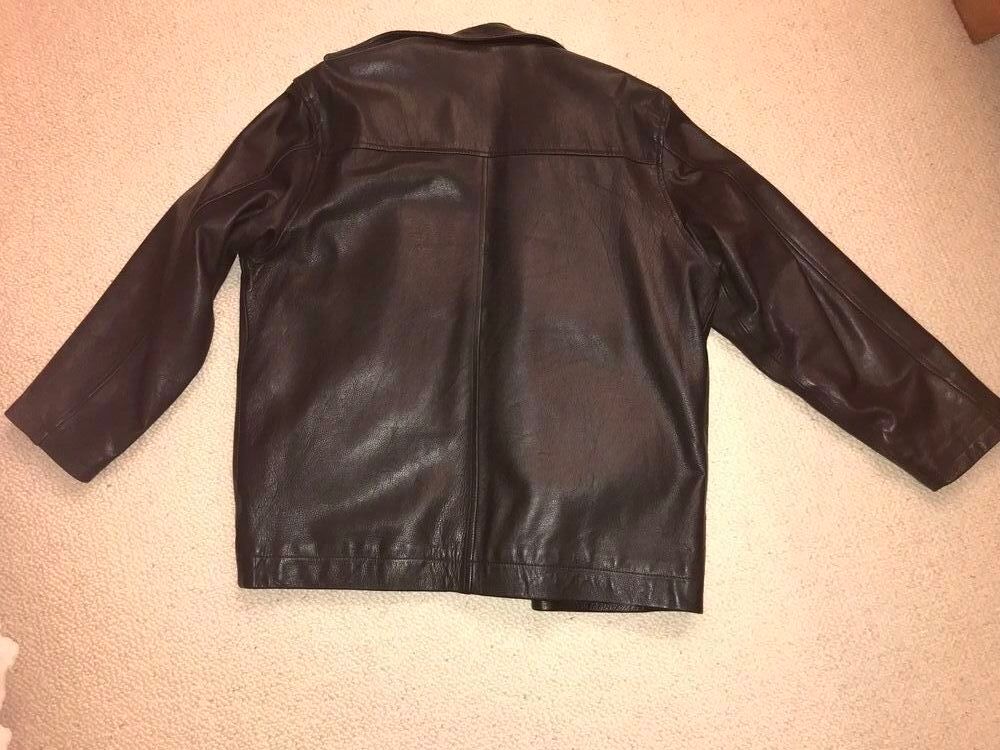 Veste homme cuir v&eacute;ritable L Vêtements