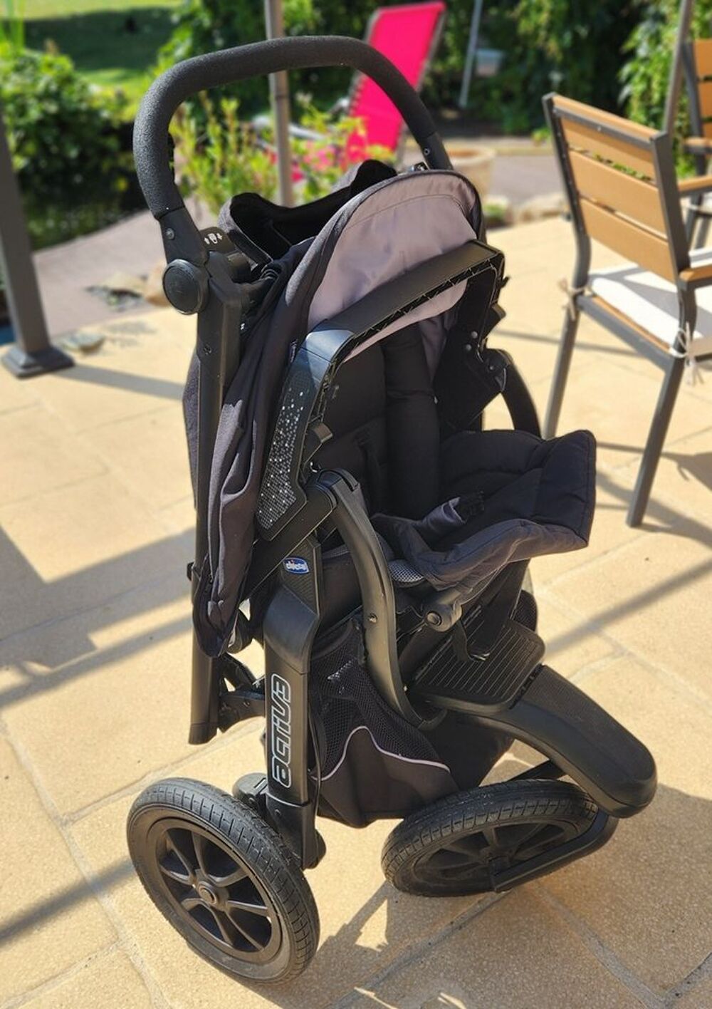 Poussette Chicco Activ3 pliante Puériculture