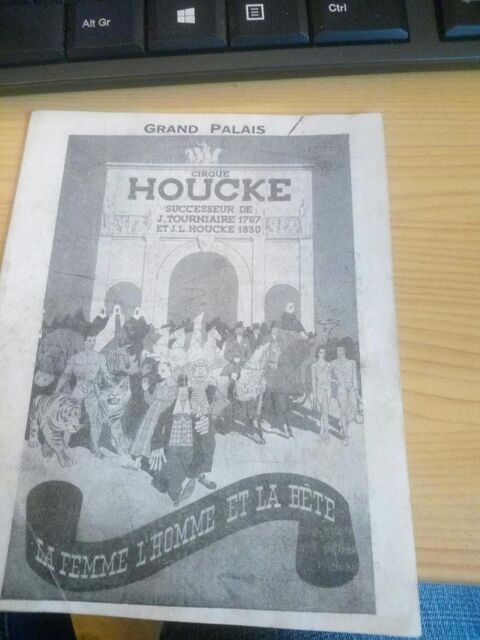 LIVRET GRAND PALAIS LE CIRQUE HOUCKE 100 Levainville (28)