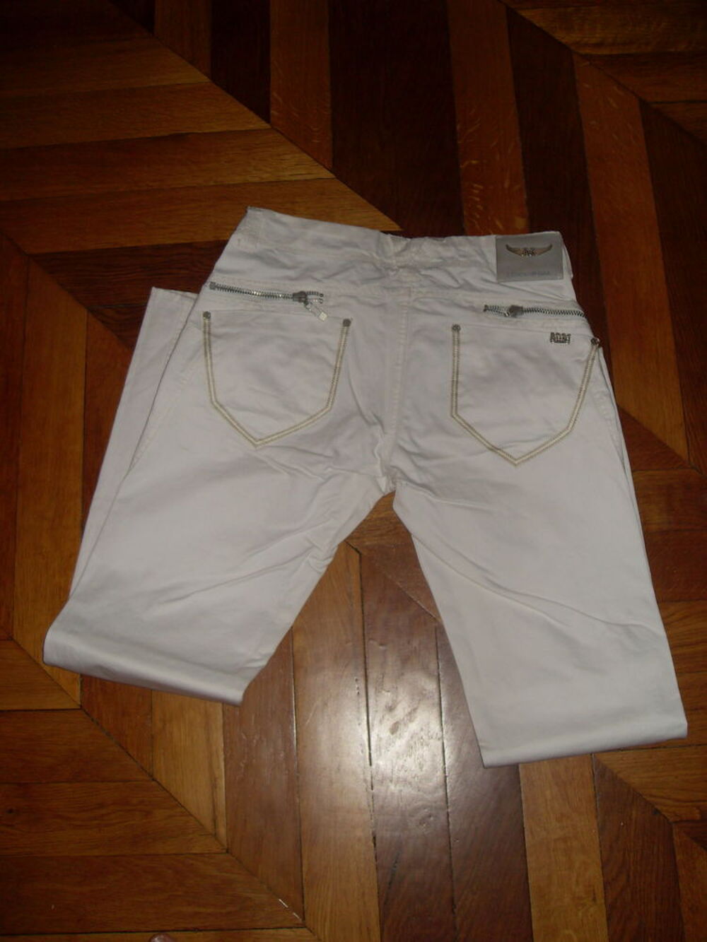 Pantalon Blanc Homme Taille 42 ou L Vêtements