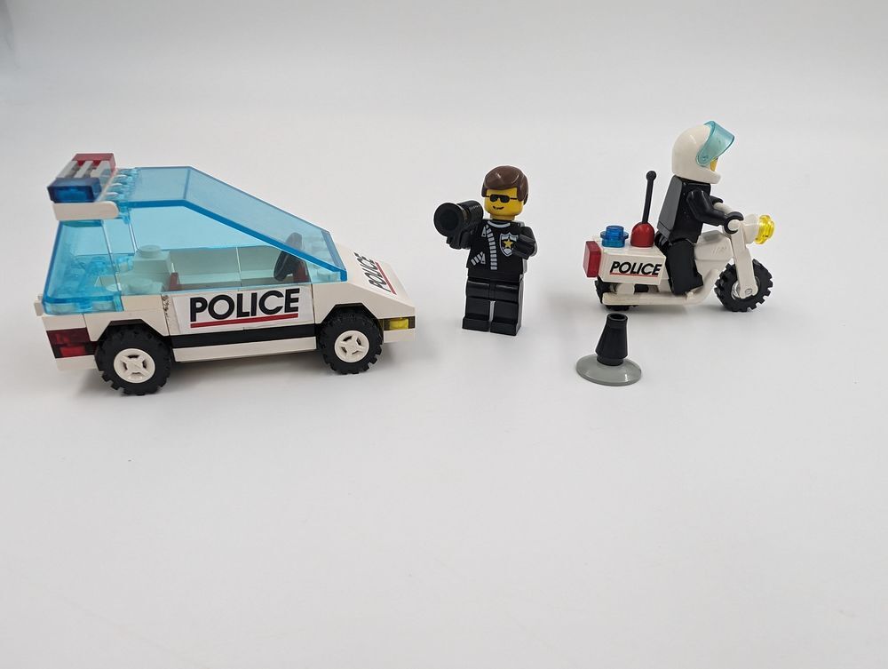 Set Lego 6625 Town Speed Trackers Police sans boite, complet Jeux / jouets