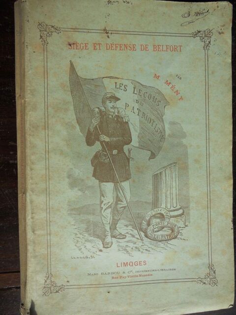  SIGE ET DFENSE DE BELFORT  1870-1871 12 Tours (37)