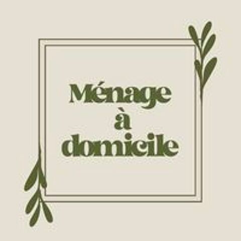   Ménage à domicile Cesu 13€/h 