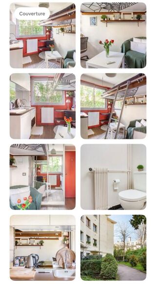  Appartement  vendre 1 pice 9 m