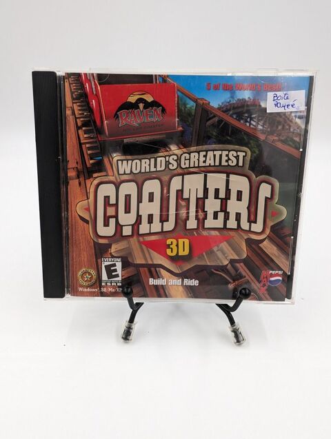 Jeu PC World's Greatest Coasters 3D en boite (boite ray�e) 15 Vulbens (74)