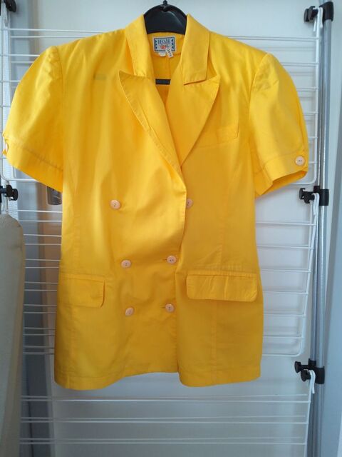 Veste femme manches courtes jaune 38/40 4 Saint-Etienne (42)