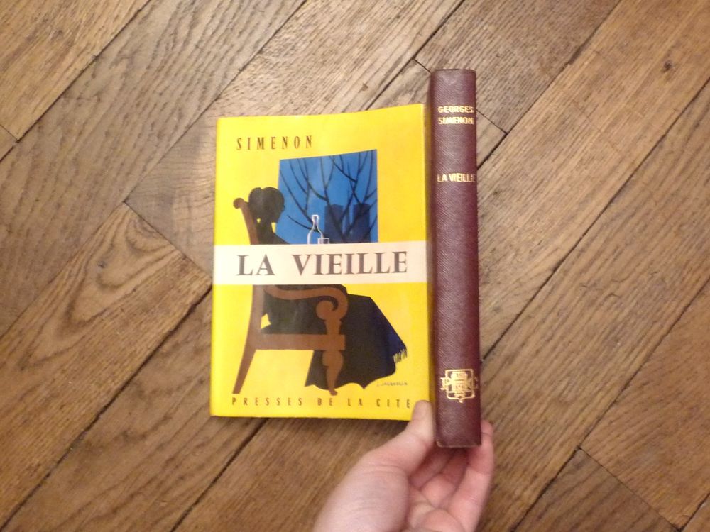 La Vieille- Georges Simenon- 1959- Presses de la Cit&eacute; Livres et BD