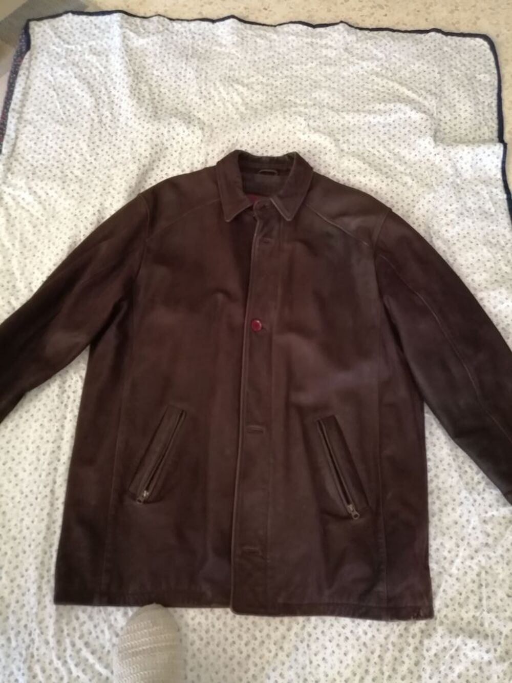 Veste peau Vêtements