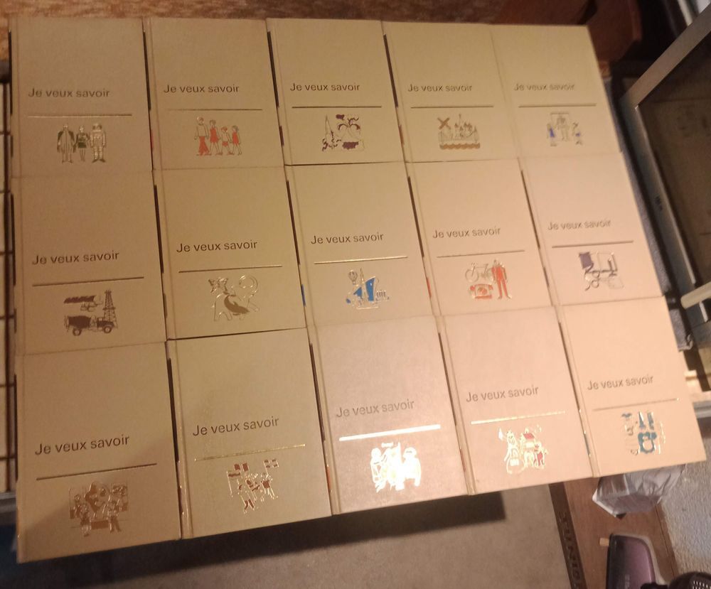 Anciens livres je veux savoir 
