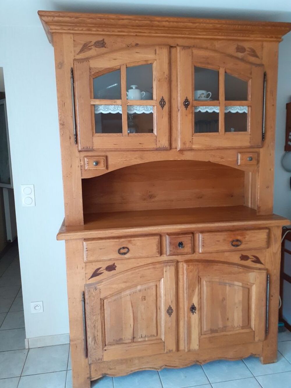 BUFFET 100% CH&Ecirc;NE MASSIF Meubles