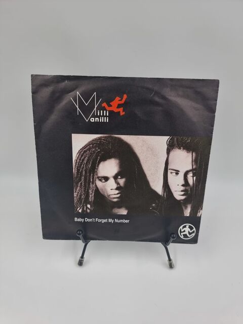 Vinyle 45 tours Milli Vanilli : Baby Don't Forget my Number  2 Vulbens (74)