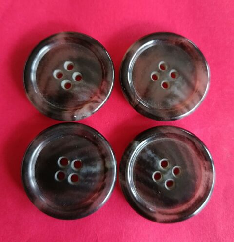 Super Lot de 16 Grands Boutons Vintage nuance de bleu 22 Thonon-les-Bains (74)