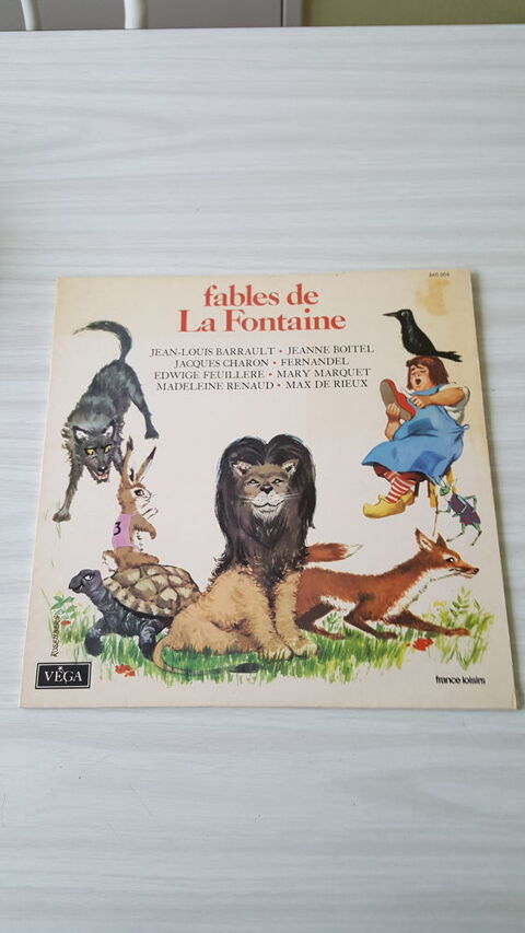 33 Tours Fables de La Fontaine 9 Sautron (44)