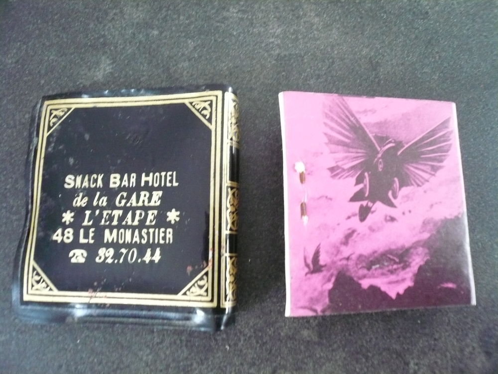 Allumettes collection Hotel Le Monastier (48) 