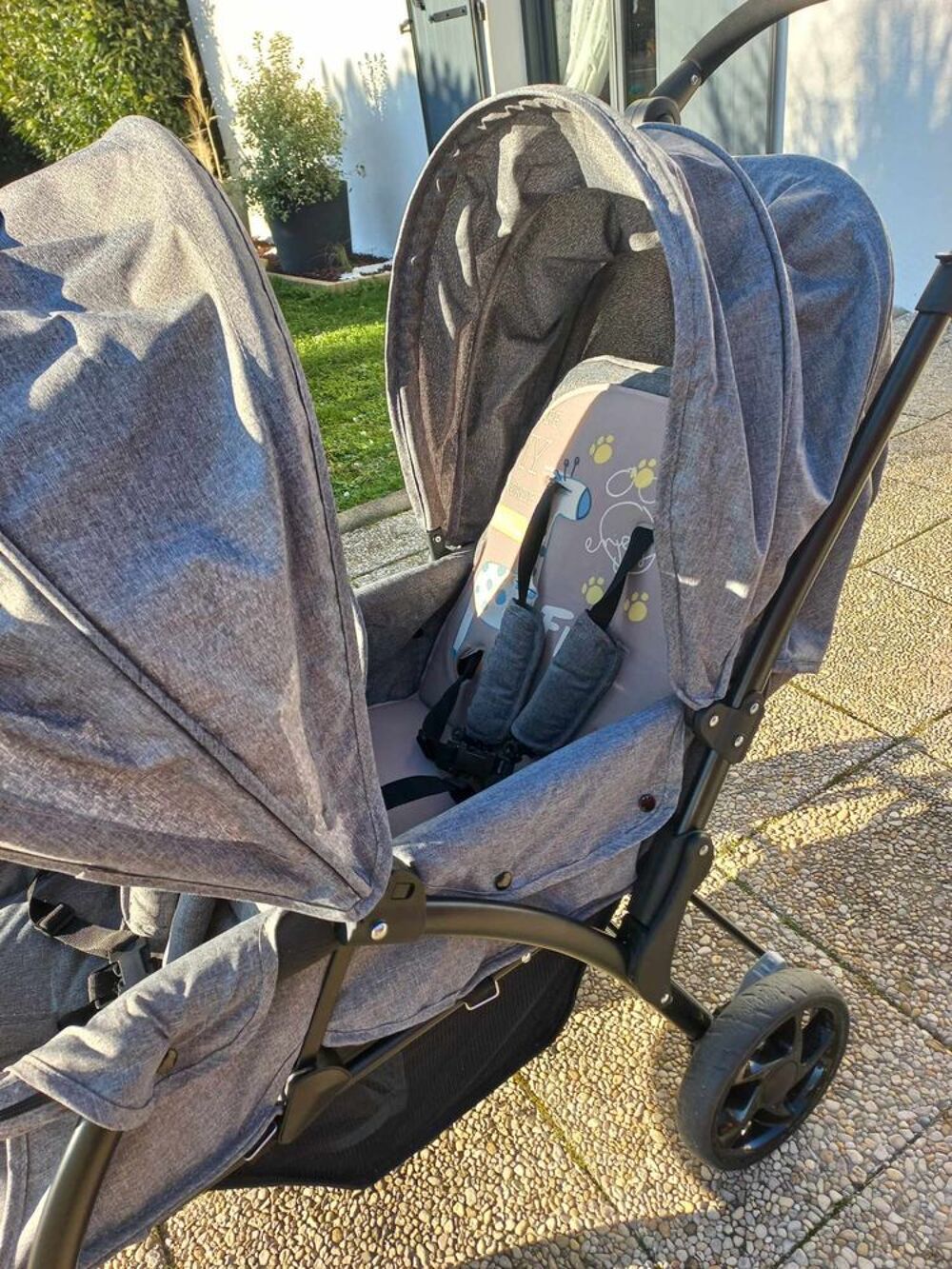 poussette double Puriculture