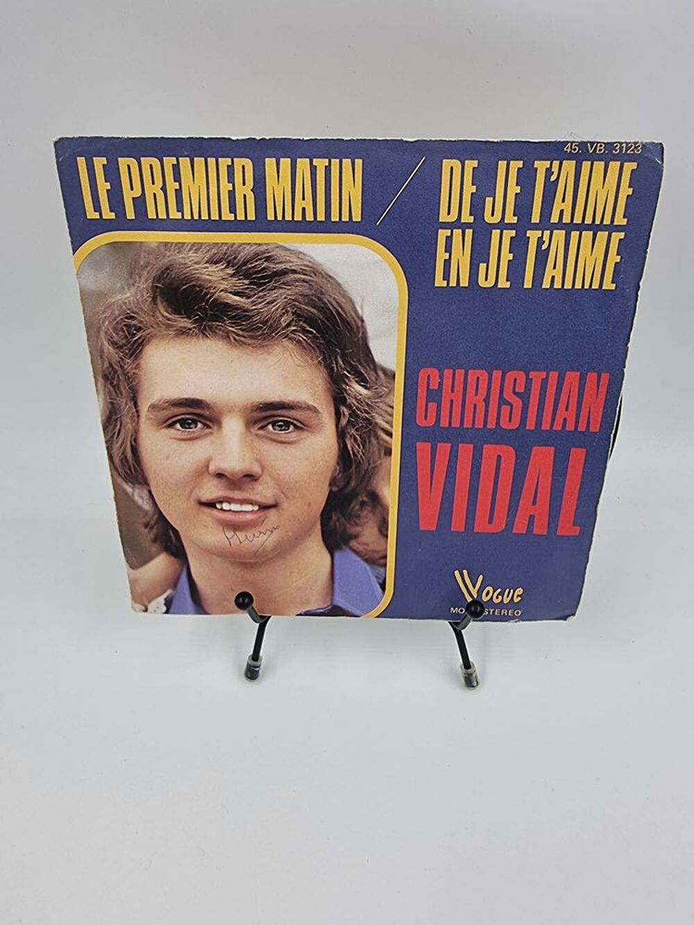 Vinyle 45 tours Christian Vidal : Le Premier Matin... CD et vinyles