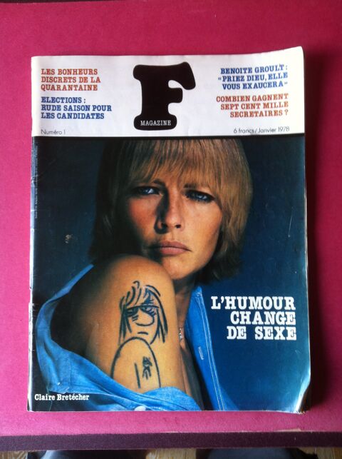 Revue F magazine collector n1 (1978) 15 Grenoble (38)