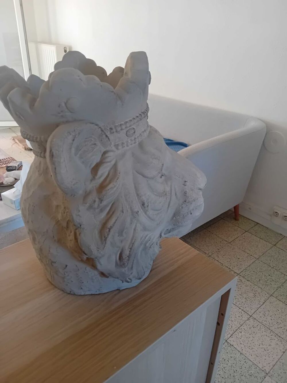 Cache pot t&ecirc;te de Lion Décoration