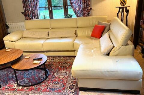 CANAP� LIT D'ANGLE CUIR 650 Panilleuse (27)