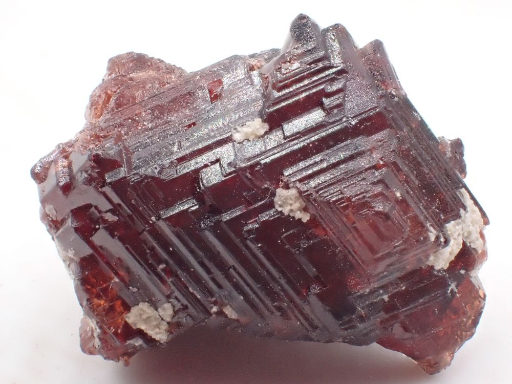 Grenat rouge "grav&eacute;" Spessartine , Shigar Valley 