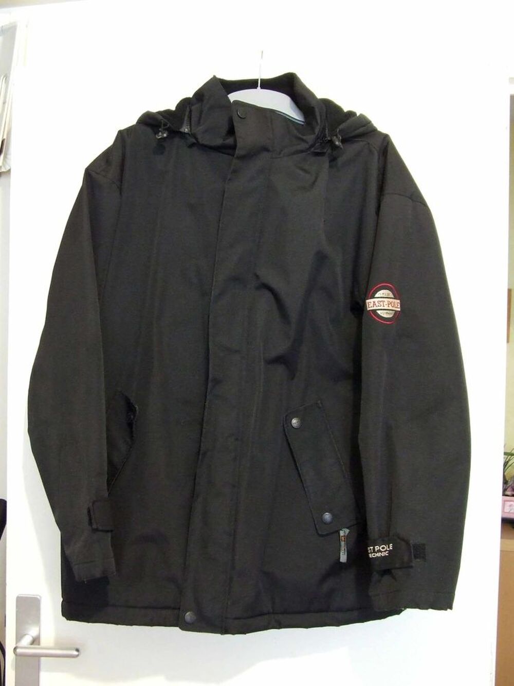 Parka mi-long homme, EAST POLE, Noir, Taille L (52) TBE Vêtements