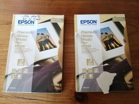 Lot 2 paquets  Papier photos de 40 feuilles Epson  neufs 5 Chteauroux (36)