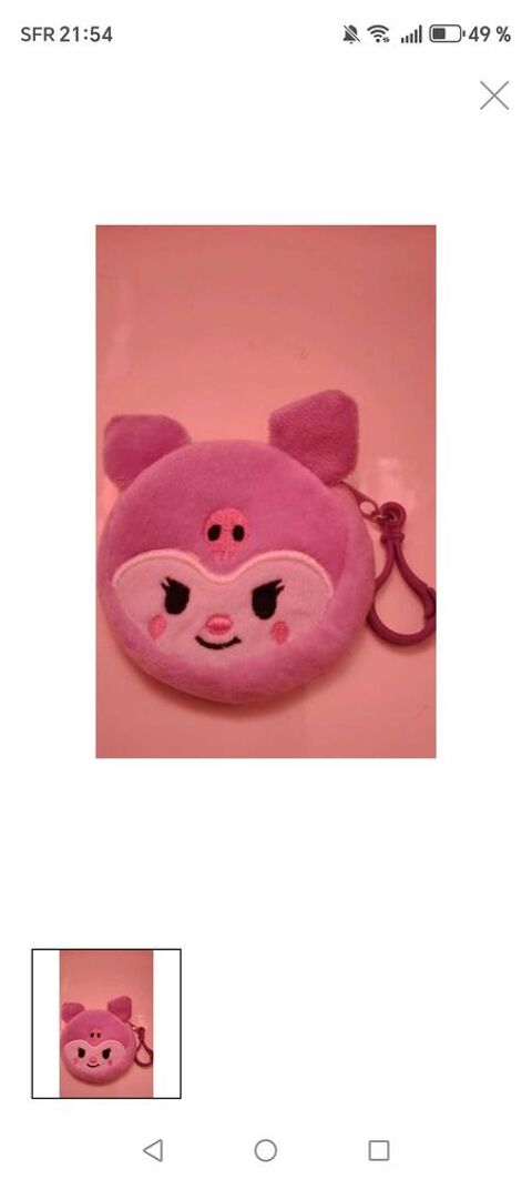 Porte cl� portefeuille Kuromi 3 Aubervilliers (93)