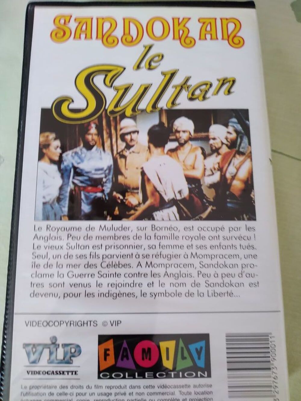 CASSETTE VIDEO LE SULTAN DVD et blu-ray