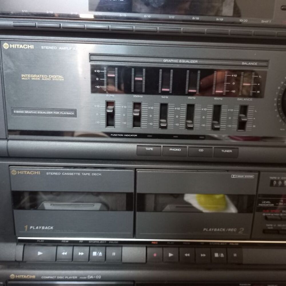 Chaine HIFI Double CD Double k7 Audio et hifi