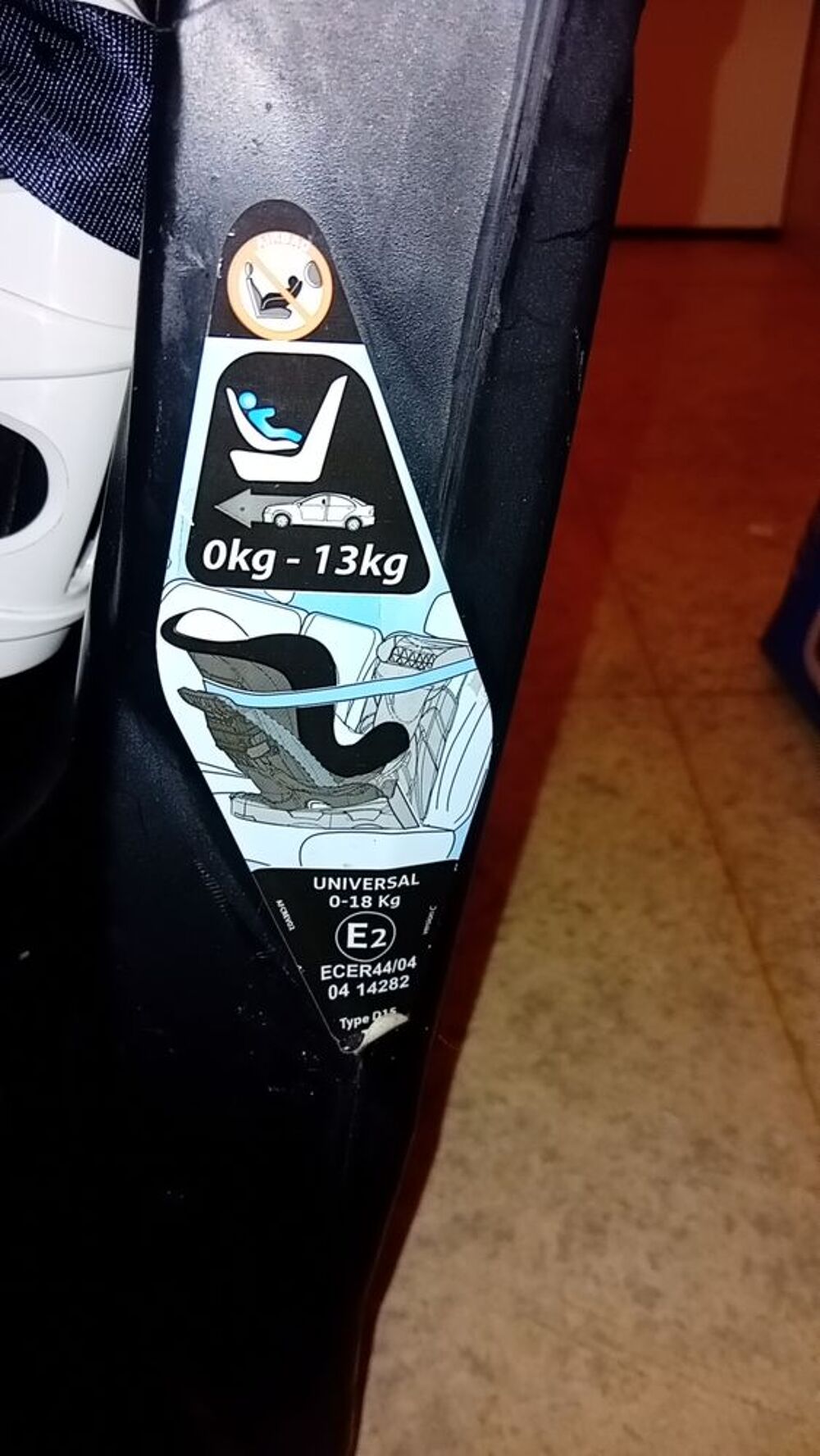 Si&egrave;ge auto enfant Norauto noir Puériculture